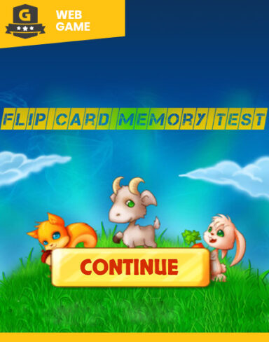 Flip Card Memory Test